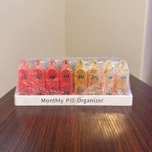 Vibrant AM/PM Pill Organizer